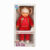 Papusa Tina in tinuta sportiva, Dollz n More, Rosu, 45 cm