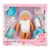 Papusa bebelus, Bebelou, Dollz n More, Ai grija de mine, 32 cm, Albastru