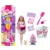 Papusa cu accesorii surpriza Barbie, Party Unboxed, Pet Birthday, JFG70