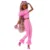 Papusa cu costum roz Barbie Deluxe Fashionista