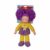 Papusa cu par violet, Dollz n More, Rainbow, 35 cm