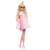 Papusa cu rochie roz Barbie Deluxe Fashionista
