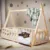 Pat copii Montessori, LittleAmy, Tipi Heaven, 80 x 160 cm