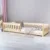 Pat copii Montessori cu balustrada, Little Amy, Charlie, balustrade cu bare plate, Natur, 70 x 140 cm