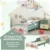 Pat junior din lemn 130×70 cm Ginger Home cu laterale protectie Forest