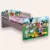 Pat pentru copii Clubul lui Mickey, cu manere, 2-12 ani, 160×80 cm