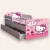 Pat pentru copii Hello Kitty cu manere, sertar si saltea, 2-8 ani, 140×70 cm