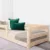 Pat pentru copii, Little Amy, SleepWell, Natur, cu balustrada, 140 x 200 cm