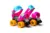 Patine cu rotile Mini Jet masura reglabila 24-36 culoare roz