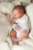 Paturica BabyLy pentru copii reversibila dublat bumbac waffle bej si tesatura bucle crem Teddy 100x70cm
