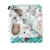 Paturica Minky pentru copii 75×75 cm Green Bunny