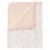 Paturica bebelusi din bumbac organic Swan peach pale 80×100 cm