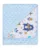 Paturica cu doua fete Minky si bumbac 80×90 cm Blue Bear