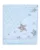 Paturica cu doua fete Minky si bumbac 80×90 cm Blue Stars