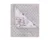 Paturica cu doua fete Minky si bumbac 80×90 cm Grey Forrest