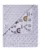 Paturica cu doua fete Minky si bumbac 80×90 cm Grey Lama