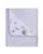 Paturica cu doua fete Minky si bumbac 80×90 cm Testoasa Grey