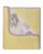 Paturica cu doua fete Minky si bumbac 80×90 cm Yellow Sloths