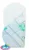 Paturica de infasat multifunctionala standard 80×80 cm Turquoise Owls New2