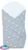 Paturica de infasat multifunctionala standard 80×80 cm White Stars on gray