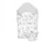 Paturica de infasat nou-nascut cu funda Clouds GrayGray