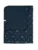 Paturica din bumbac organic cu model Rabbit Mood Indigo
