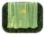 Paturica din microfibra 80×100 cm model Green Zig Zag