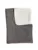 Paturica dubla bumbac tricotat mincky alb 95×70 cm