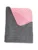 Paturica dubla bumbac tricotat mincky roz 95×70 cm