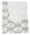 Paturica dubla de vara Junior DeLuxe 100×135 cm norisori zambareti gri