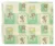 Paturica dubla de vara bebelusi DeLuxe 98×78 cm ursuleti pe verde