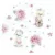 Paturica moale MimiNu cu doua fete din bumbac 75×100 cm Pink Ballerina