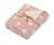 Paturica pufoasa cu doua fete 90×80 cm Beige Stars