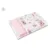 Paturica pufoasa cu doua fete MimiNu dimensiune 75×100 cm tesatura minky si bumbac Design Pink Ballerina