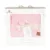 Paturica tricotata din bumbac si fibre bambus 80×100 cm Cangaroo Popcorn Pink