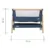 Patut 2 in 1 Tutti Bambini  co-sleeper CoZee Oak  Sterling Silver