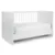 Patut Childhome Quadro White 70×140 cm MDF Alb