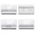 Patut Childhome Ref 17 cu laterala detasabila 70×140 cm MDF alb
