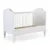 Patut Childhome Romantic White 70×140 cm MDF pin alb