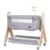 Patut Co-Sleeper Chipolino Heart 2 Heart glacier