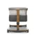Patut Co-Sleeper cu balansare Leonie Grey Sand Lionelo
