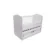 Patut Vessanti Como balansoar culisant alb + saltea cocos 7 cm