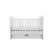 Patut Vessanti Como culisant cu sertar alb + saltea cocos confort 120 x 60 x 12 cm