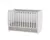 Patut balansoar transformabil Dream White Artwood