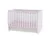 Patut balansoar transformabil Dream White Pink Crossline
