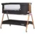 Patut co-sleeper Chipolino Sweet Dreams graphite wood