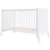 Patut copii din lemn Hubners Cosmo 120×60 cm alb