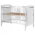 Patut copii din lemn Karly 120×60 cm alb