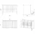 Patut copii din lemn Paula 120×60 alb