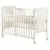 Patut cu laterala culisanta FreeON Mia cu roti 120×60 cm din lemn de pin si mdf white